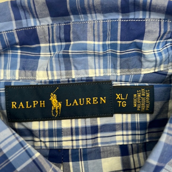 Polo RALPH LAUREN Plaid short sleeve shirt - Picture 3 of 3